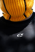 Stitched Tee - Black