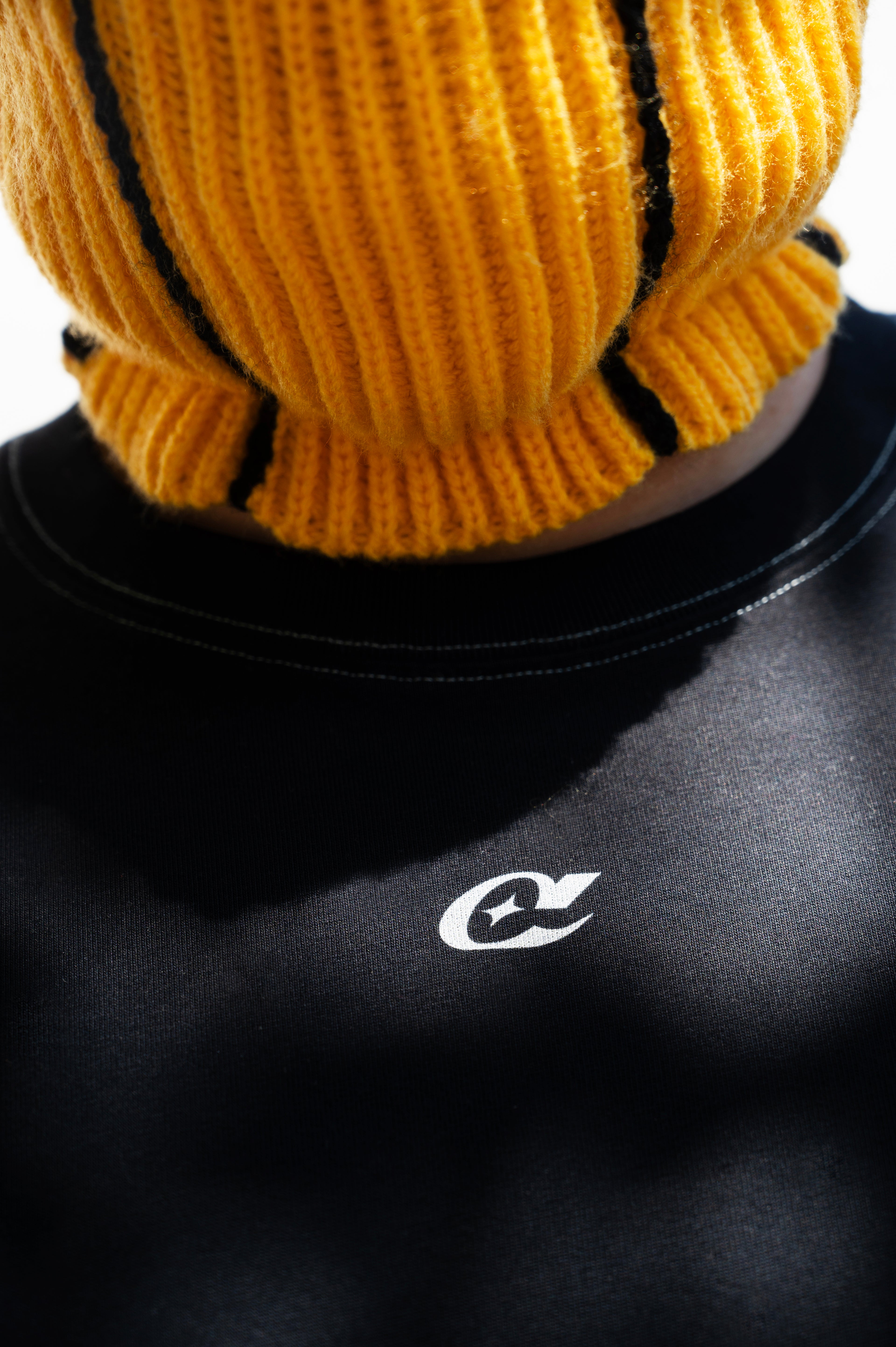 Stitched Tee - Black