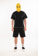 Stitched Tee - Black