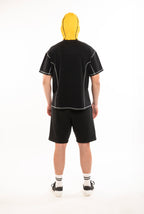 Stitched Tee - Black