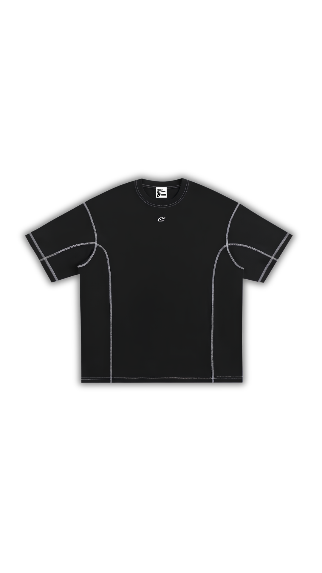 Stitched Tee - Black