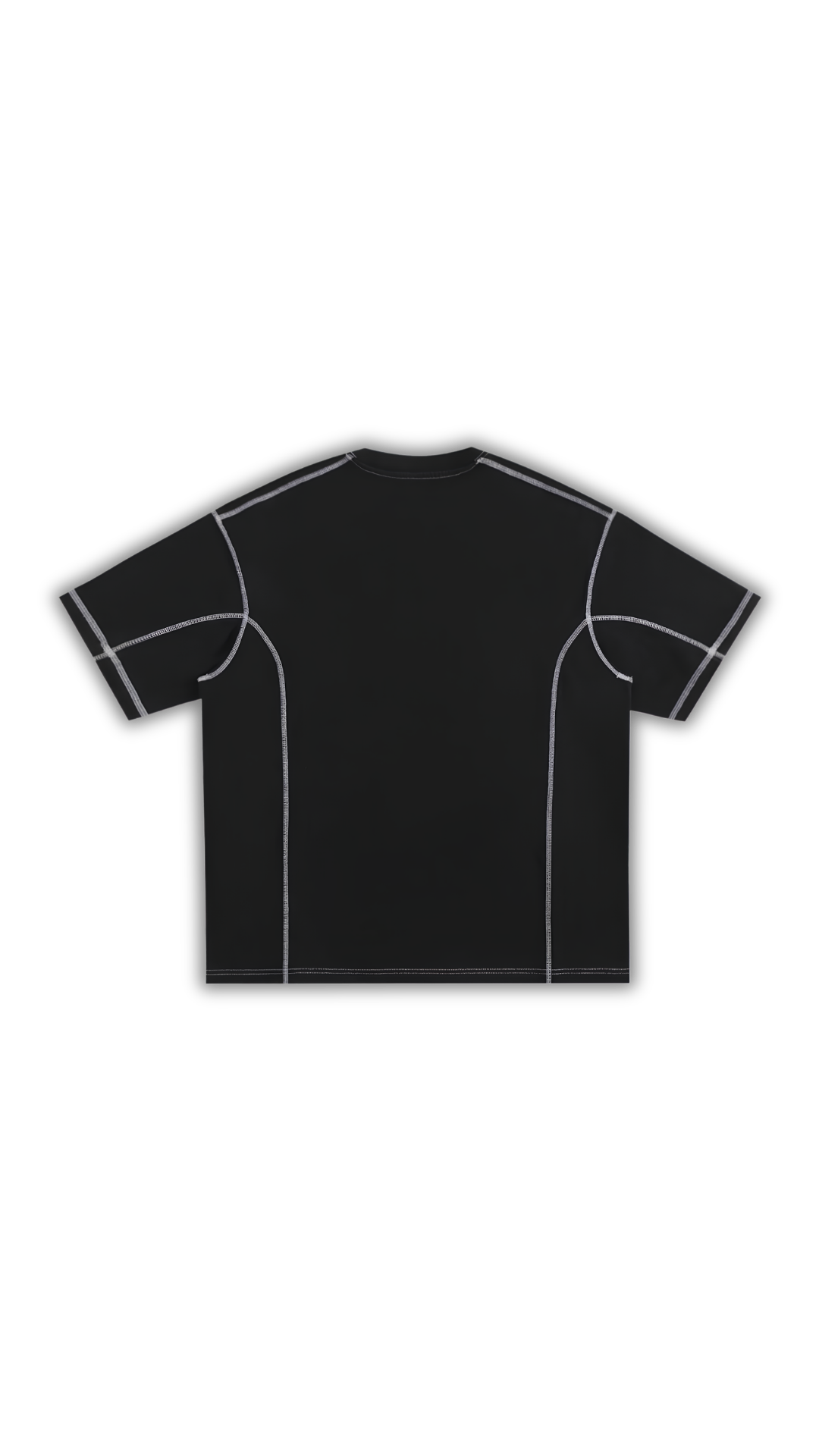 Stitched Tee - Black